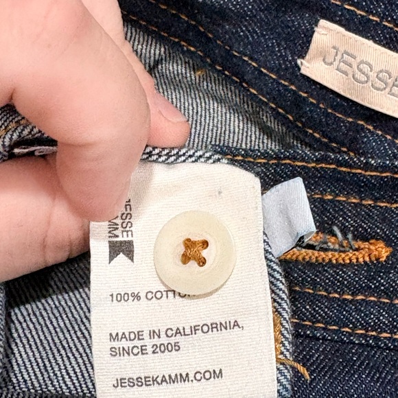 Jesse Kamm Indigo Denim Pants - Picture 4 of 6